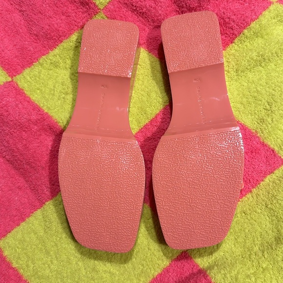 Veronica Beard 👡Davina Jelly Sandals Dragonfruit Size 10 New in Box - Picture 4 of 5